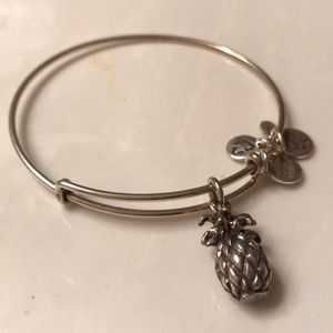 Pineapple Alex and Ani Bangle